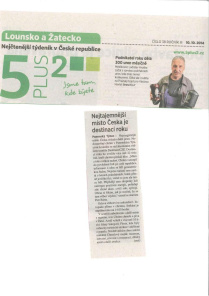 napsali o nás