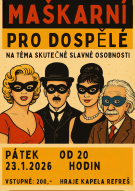 maškarní večer pro dospělé